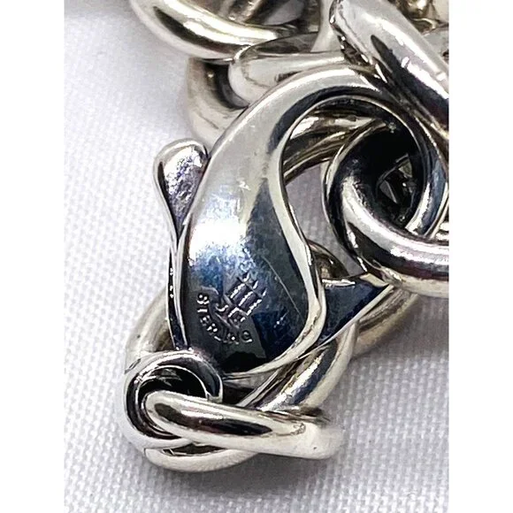 James Avery Rolo Link Chain Necklace 22.75" Sterling Silver 925 - Picture 8 of 10